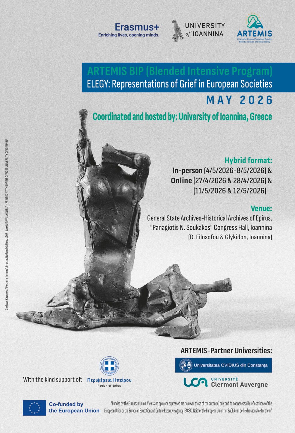 “ELEGY: Representations of Grief in European Societies”